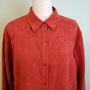 (relativity) Button Front Long Sleeve
